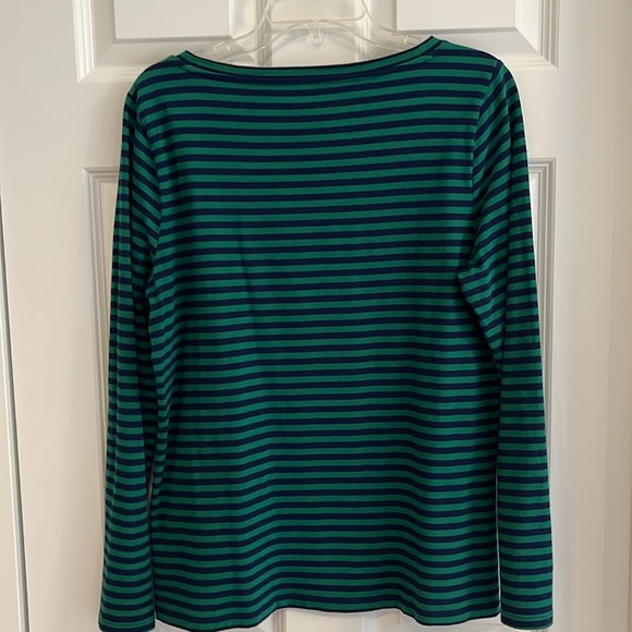 Talbots “Cheers” Long Sleeve Top - Picture 3 of 8